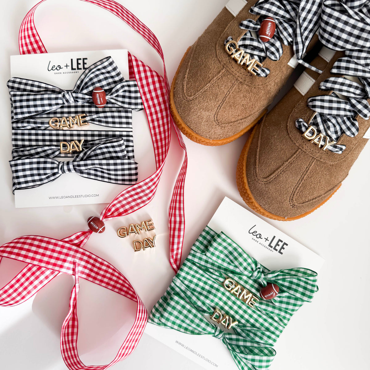 Game Day Shoe Lace Charm Sets – Shop Suey Boutique