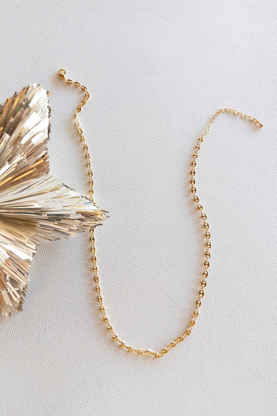 Bitsy Chain Necklace | Delicate Gold Layering Necklace | Dainty Horse Bit Chain