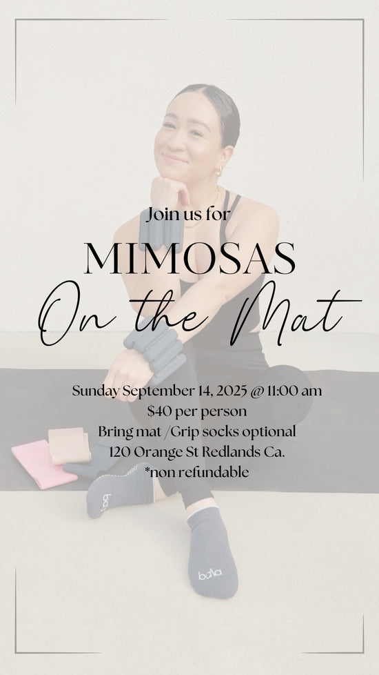 Mimosas on the Mat | Sept.14th 11:00 am