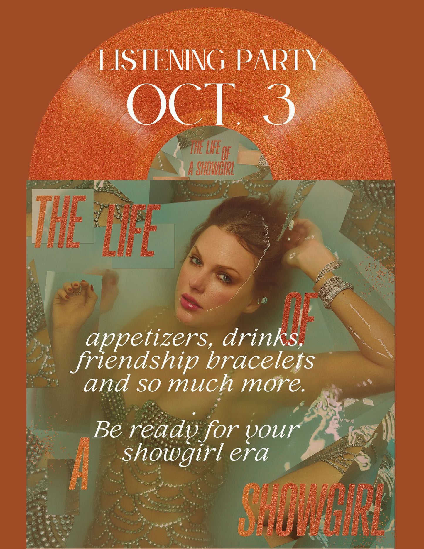 The Life of A Showgirl Listening Party - Oct. 3rd