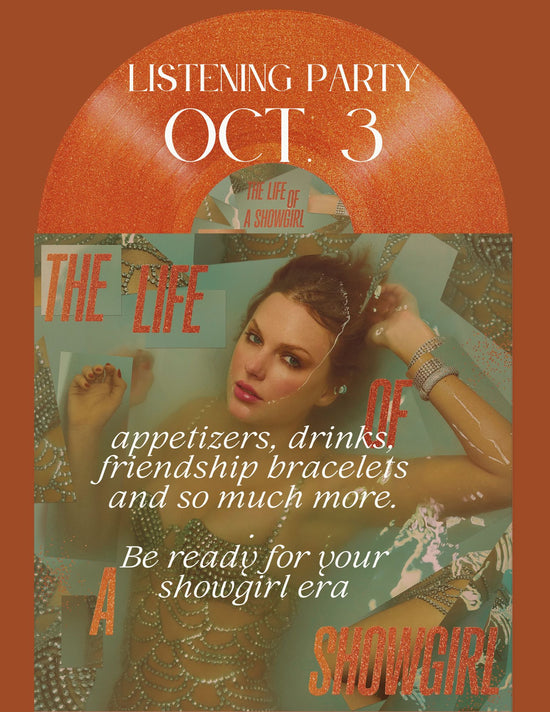 The Life of A Showgirl Listening Party - Oct. 3rd