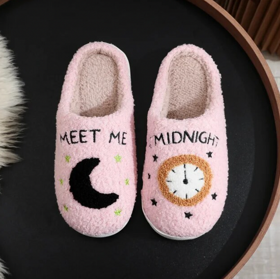 Load image into Gallery viewer, Meet Me at Midnight Slippers
