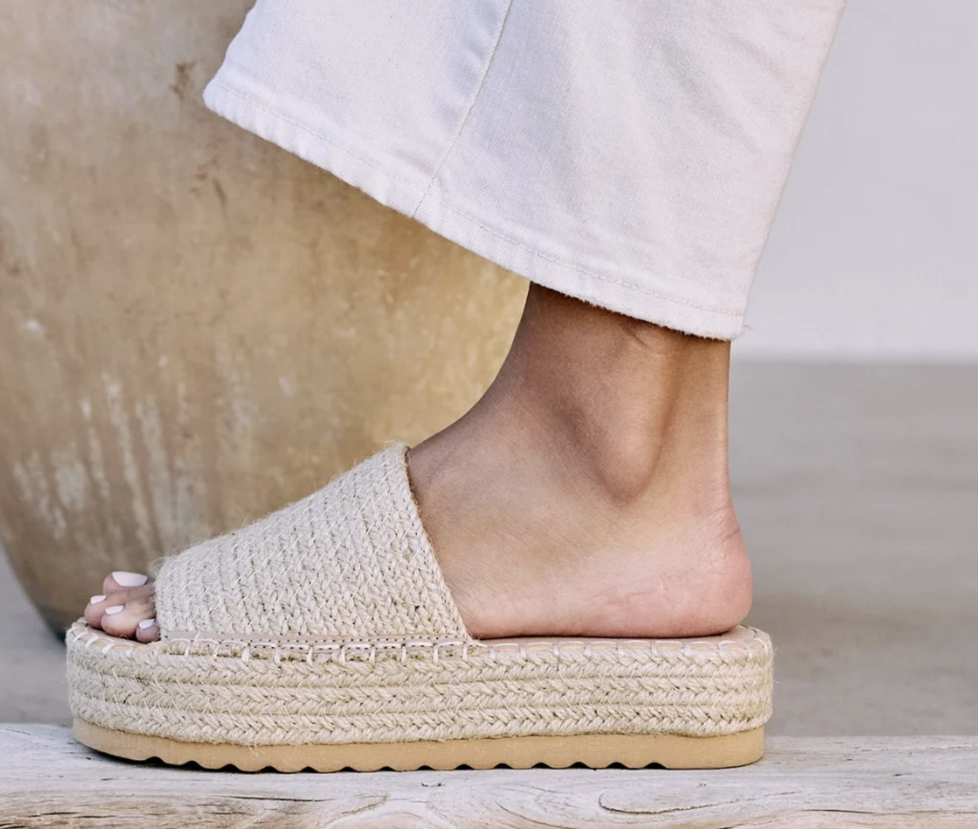 Del Mar Platform Sandal