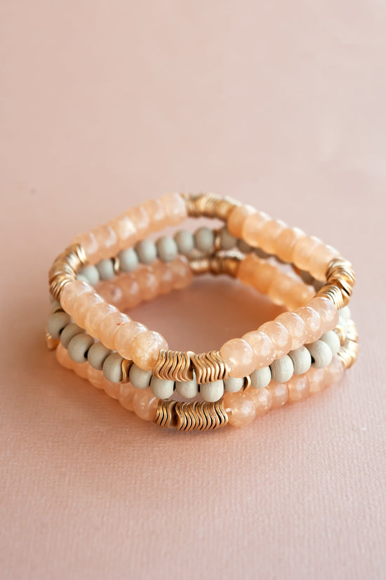 Orange Dragon Bead Bracelet | BRAVE Charm |8mm | Natural Gemstone | Wo –  Create Hope Cuffs