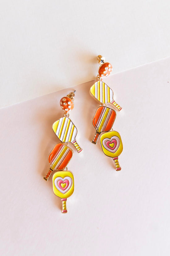 Pickleball Earrings | Paddle Earrings | Pickleball Gift | Pickleball Gift for Mothers Day | Staci