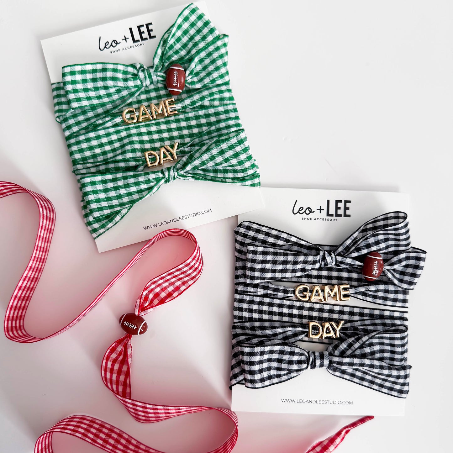 Game Day Shoe Lace Charm Sets
