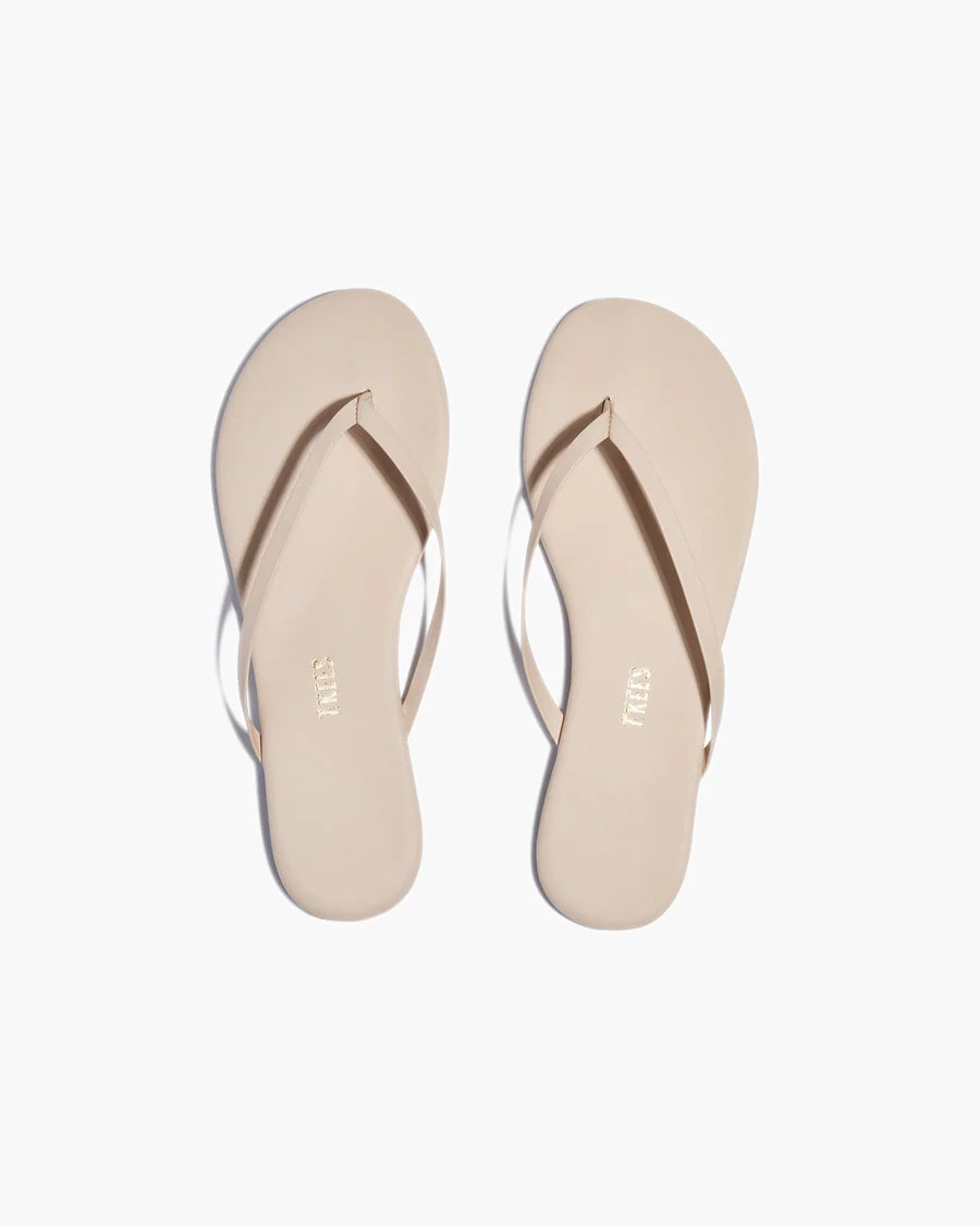 TKEES Lily Flip Flops – Minimalist Leather Sandals