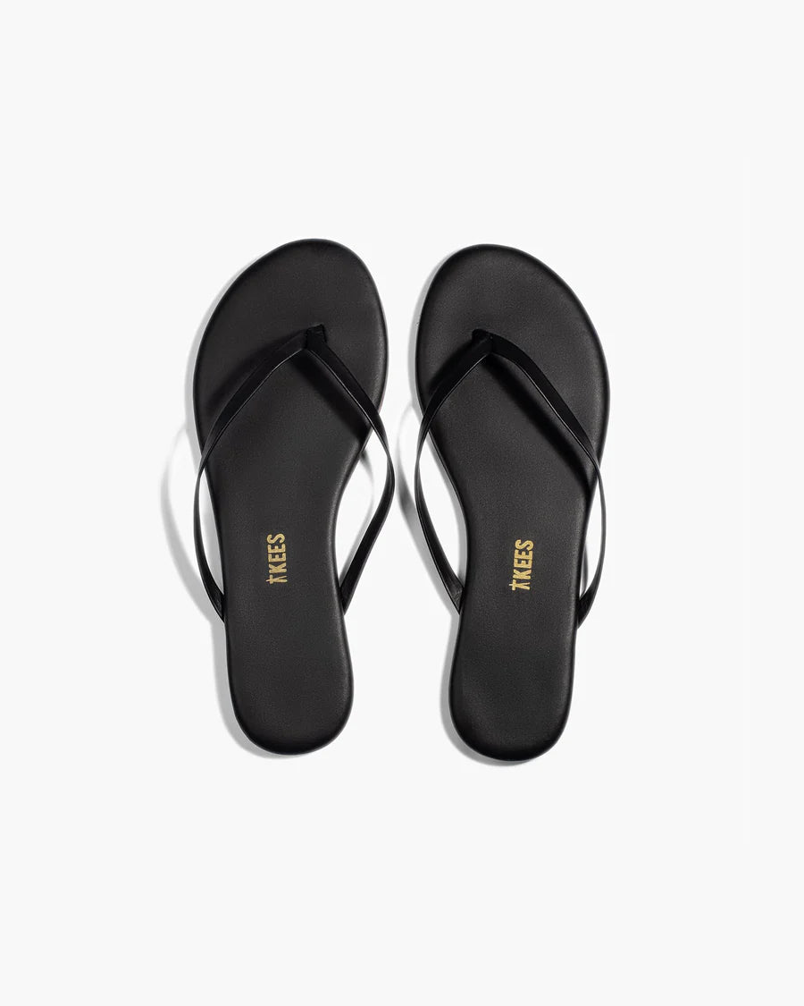 TKEES Lily Flip Flops – Minimalist Leather Sandals