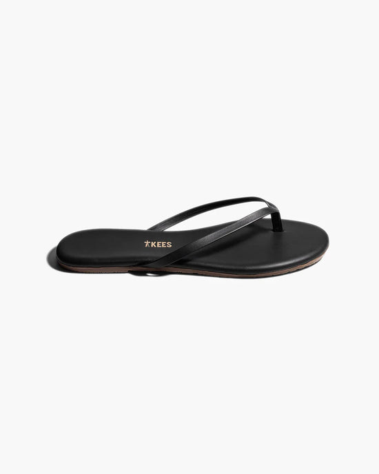 TKEES Lily Flip Flops – Minimalist Leather Sandals