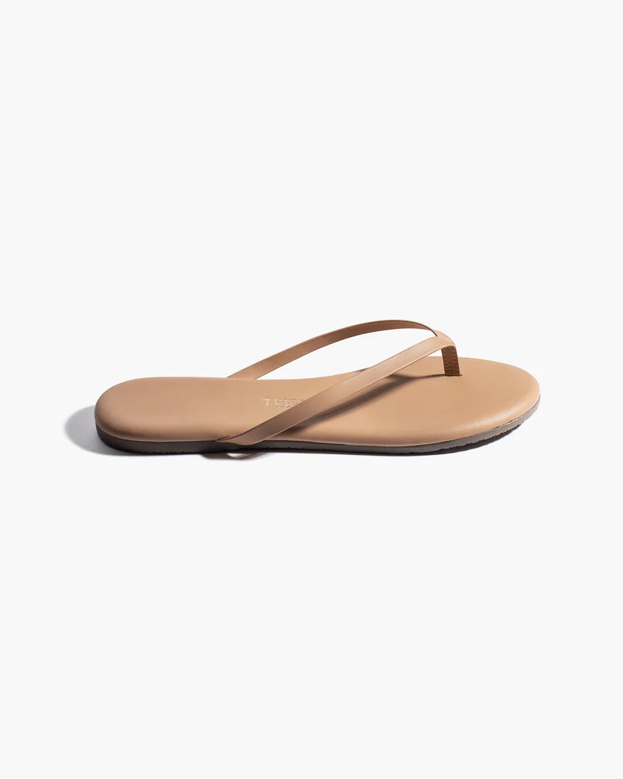 TKEES Lily Flip Flops – Minimalist Leather Sandals