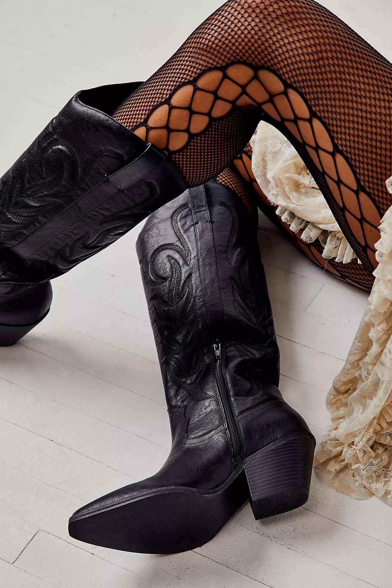 Vegan Acres Tall Western Boots by Matisse