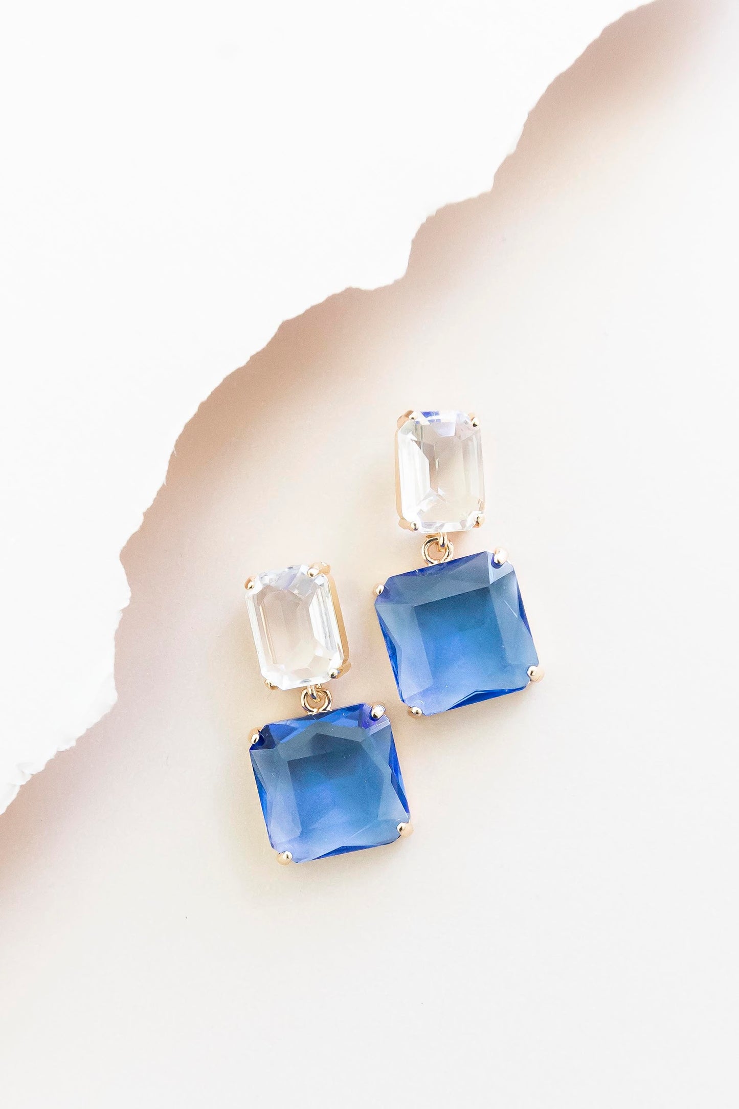 Clarice Earrings - Blue